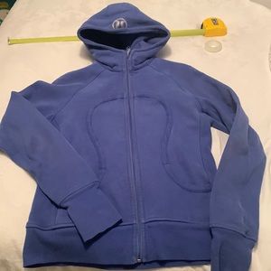 Lululemon sweatshirt fleece hooded zip up